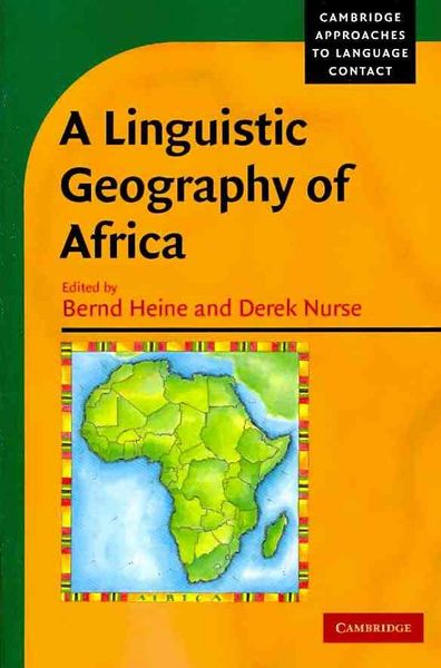 Produktbild: A Linguistic Geography of Africa