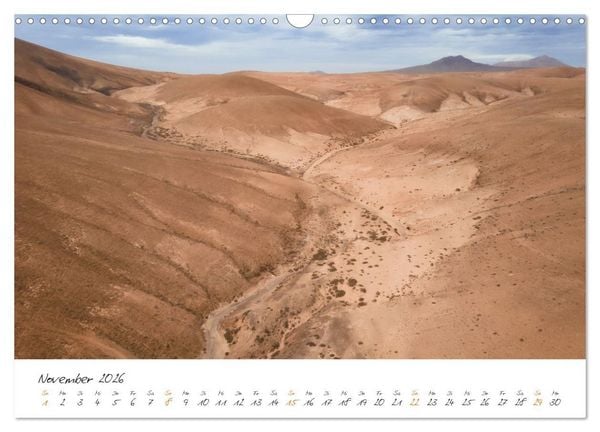 Produktbild: X Tage Fuerteventura &ndash; Str&auml;nde, Vulkane und grandiose Landschaften (Wandkalender 2026 DIN A3 quer), CALVENDO Monatskalender