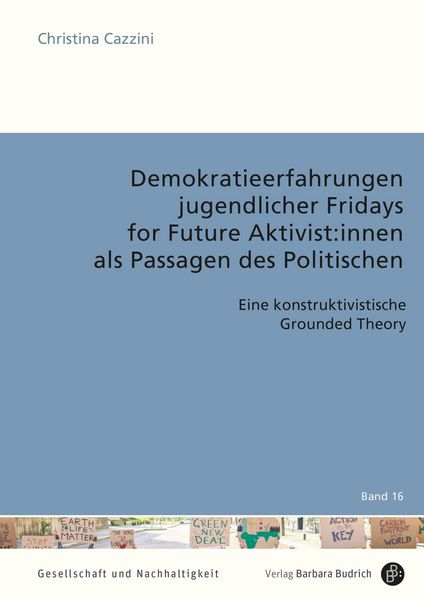 Produktbild: Demokratieerfahrungen jugendlicher Fridays for Future Aktivist:innen als Passagen des Politischen