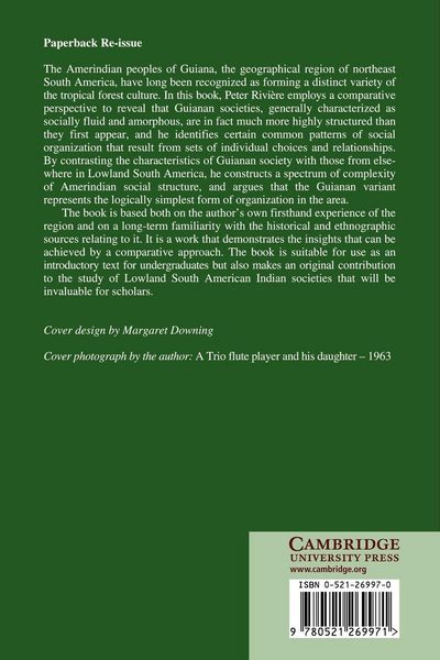 Produktbild: Individual and Society in Guiana