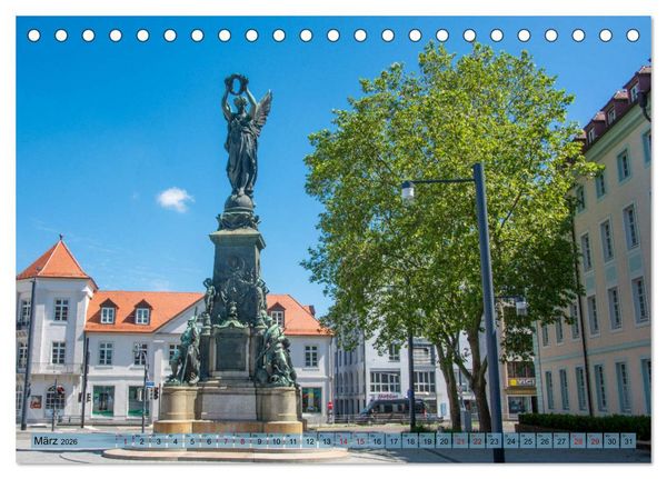 Produktbild: Freiburg im Breisgau - Die Schwarzwaldmetropole (Tischkalender 2026 DIN A5 quer), CALVENDO Monatskalender