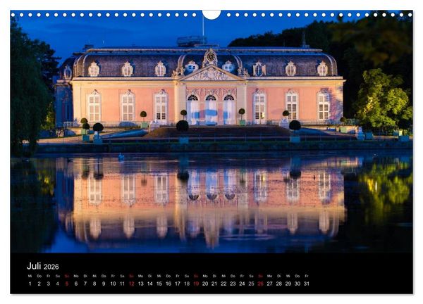 Produktbild: D&uuml;sseldorf bei Nacht (Wandkalender 2026 DIN A3 quer), CALVENDO Monatskalender