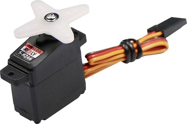 Reely Micro-Servo Analog-Servo Getriebe-Material: Plastik Stecksystem: JR