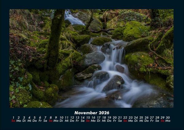 Produktbild: Wasserf&auml;lle 2026 Fotokalender DIN A4