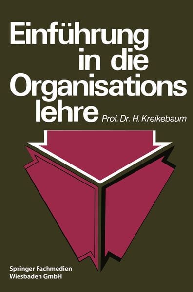 Produktbild: Einf&uuml;hrung in die Organisationslehre