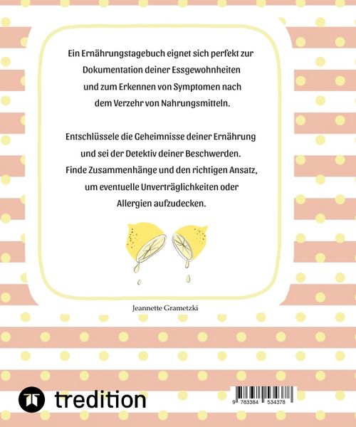 Produktbild: Mein pers&ouml;nliches Ern&auml;hrungstagebuch