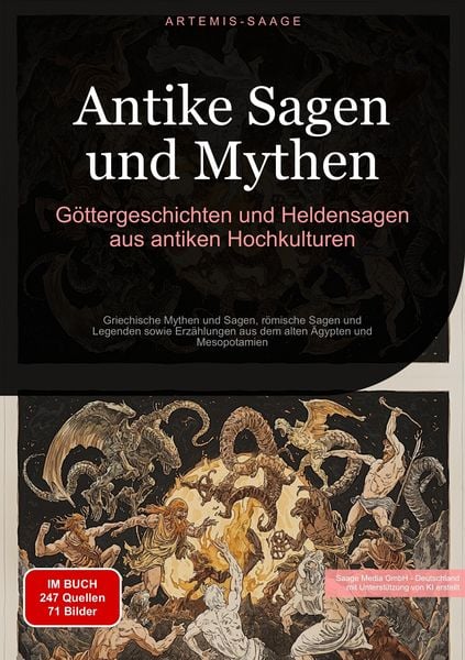 Produktbild: Antike Sagen und Mythen: G&ouml;ttergeschichten und Heldensagen aus antiken Hochkulturen