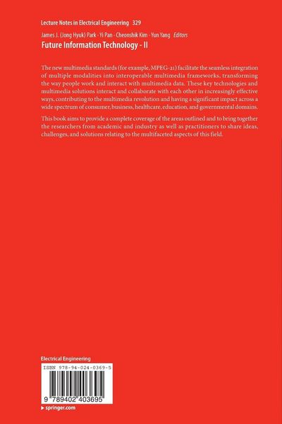 Produktbild: Future Information Technology - II