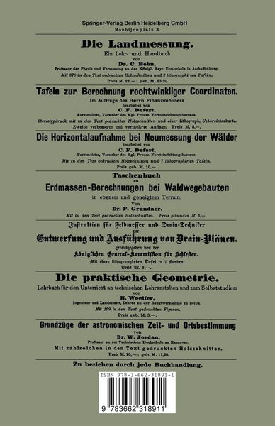 Produktbild: Sammlung von Aufgaben der praktischen Geometrie nebst kurzer Anleitung zur L&ouml;sung derselben