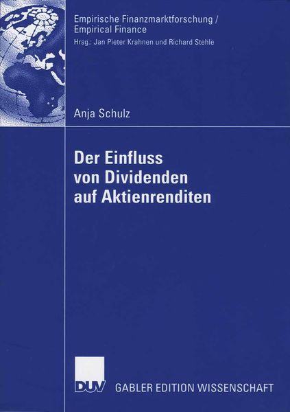 Produktbild: Der Einfluss von Dividenden auf Aktienrenditen