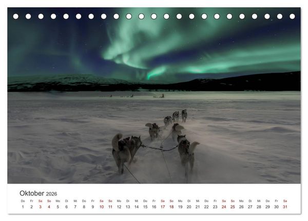 Produktbild: Norwegen - Das wundersch&ouml;ne Land im Norden. (Tischkalender 2026 DIN A5 quer), CALVENDO Monatskalender