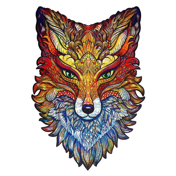Produktbild: Fiery Fox, 27 x 40 cm, 308 Teile, Holz-Puzzle