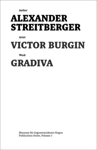 Produktbild: Victor Burgin