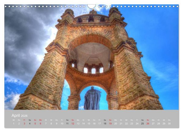 Produktbild: Unbekanntes Ostwestfalen (Wandkalender 2026 DIN A3 quer), CALVENDO Monatskalender