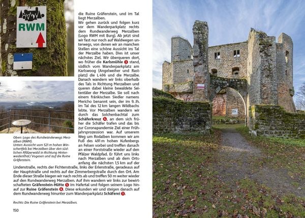 Produktbild: ROTHER Wanderf&uuml;hrer Pf&auml;lzerwald und Deutsche Weinstra&szlig;e