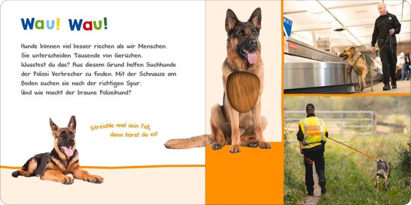 Produktbild: H&ouml;r mal rein, wer kann das sein? &ndash; Bei der Polizei