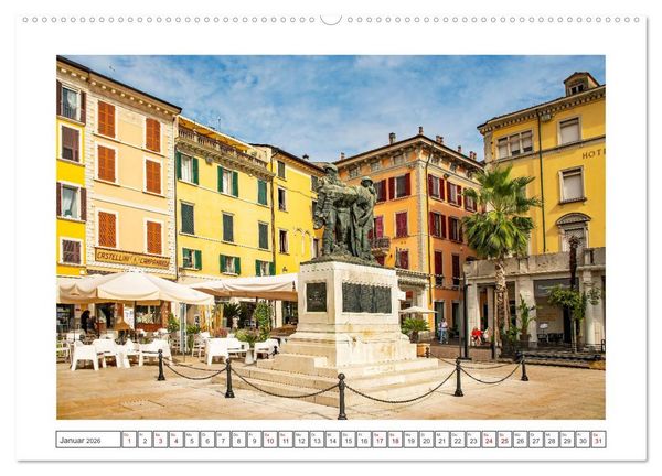 Produktbild: Salo am Gardasee (hochwertiger Premium Wandkalender 2026 DIN A2 quer), Kunstdruck in Hochglanz