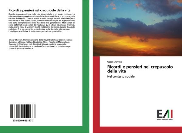 Produktbild: Ricordi e pensieri nel crepuscolo della vita