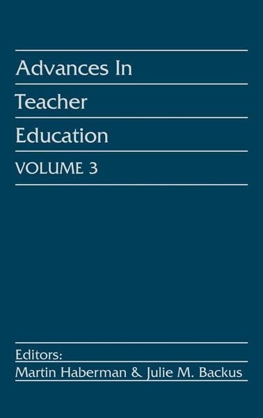 Produktbild: Advances in Teacher Education, Volume 3