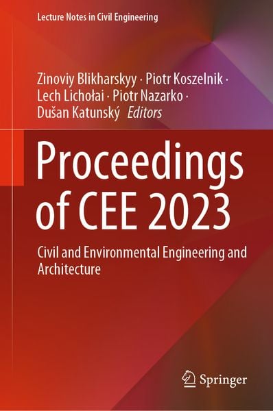 Produktbild: Proceedings of CEE 2023