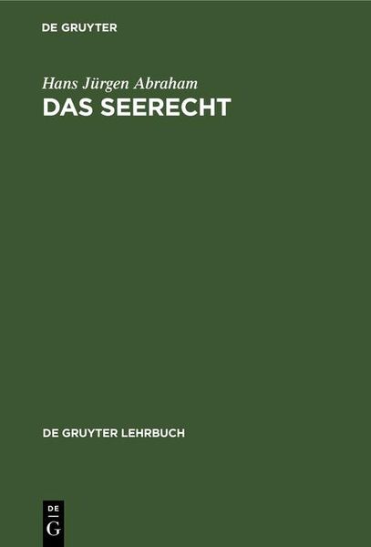 Produktbild: Das Seerecht