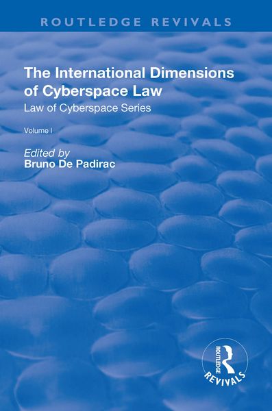 Produktbild: The International Dimensions of Cyberspace Law