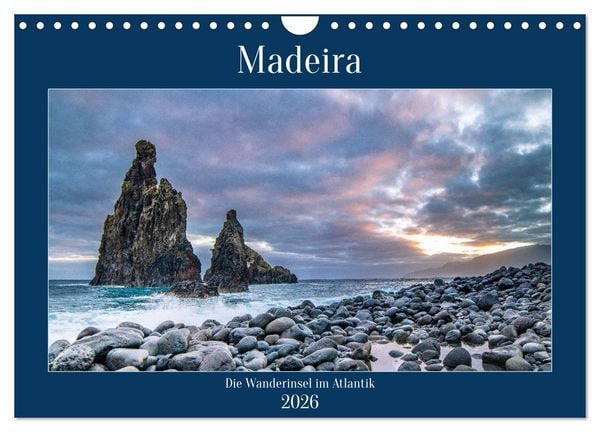 Madeira // Die Wanderinsel im Atlantik (Wandkalender 2026 DIN A4 quer), CALVENDO Monatskalender