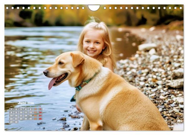 Produktbild: Beste Freunde f&uuml;rs Leben (Wandkalender 2026 DIN A4 quer), CALVENDO Monatskalender
