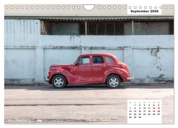 Produktbild: Kubas Oldtimer (Wandkalender 2026 DIN A4 quer), CALVENDO Monatskalender