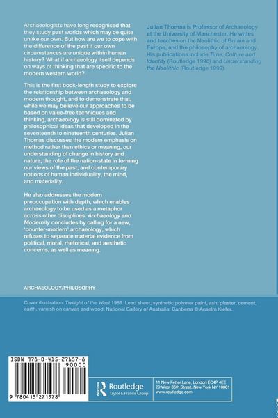 Produktbild: Archaeology and Modernity