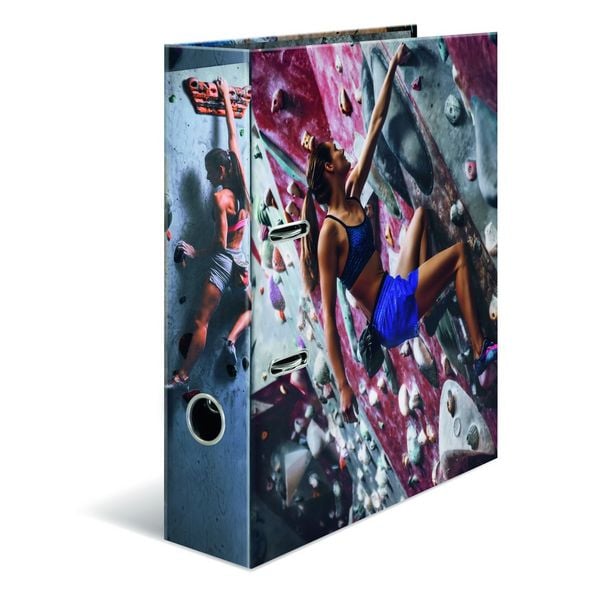 HERMA Motivordner Bouldern DIN A4 Rückenbreite 7cm