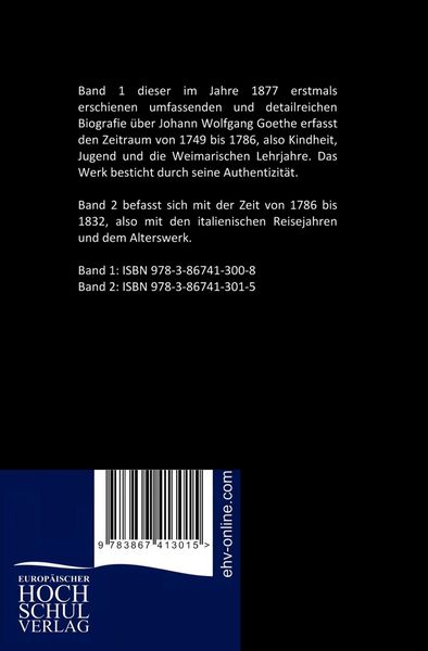 Produktbild: Goethe's Leben
