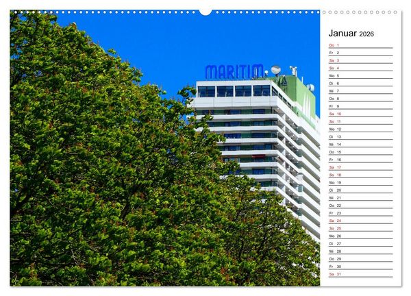 Produktbild: Travem&uuml;nder Durchblicke (Wandkalender 2026 DIN A2 quer), CALVENDO Monatskalender