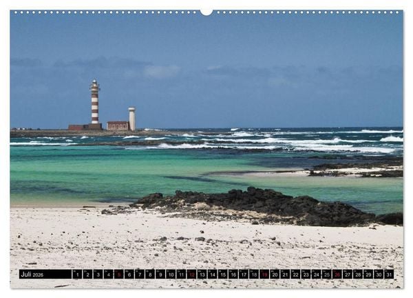 Produktbild: Fuerteventura, Insel der Stille (Wandkalender 2026 DIN A2 quer), CALVENDO Monatskalender