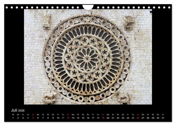 Produktbild: Auf den Spuren des Hl. Franziskus (Wandkalender 2026 DIN A4 quer), CALVENDO Monatskalender