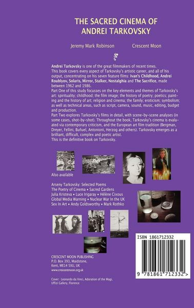 Produktbild: The Sacred Cinema of Andrei Tarkovsky