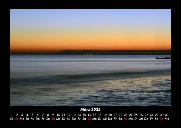 Produktbild: Sonnenuntergang 2025 Fotokalender DIN A3