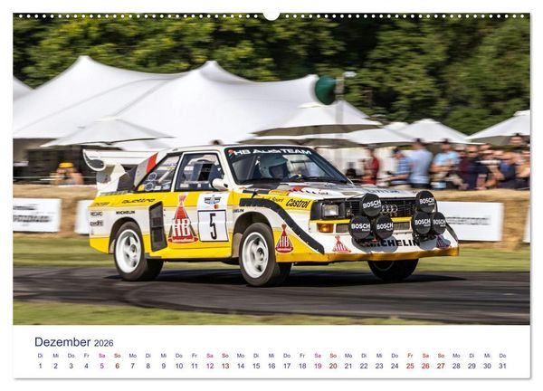 Produktbild: Rally Ikonen (Wandkalender 2026 DIN A2 quer), CALVENDO Monatskalender