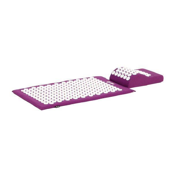 Produktbild: Vital Akupressurmatte & Kissen Set &brvbar; aubergine