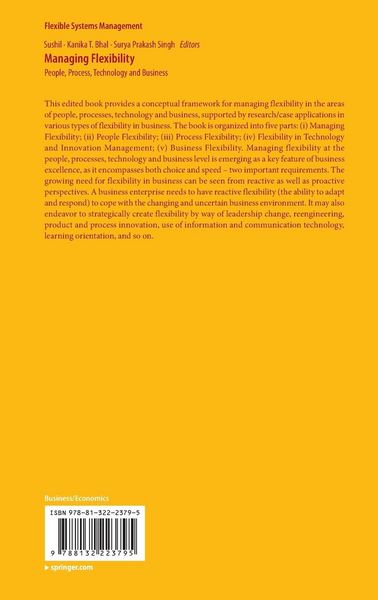 Produktbild: Managing Flexibility