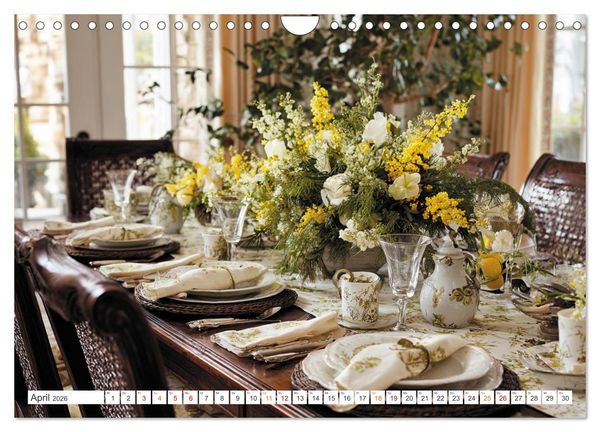 Produktbild: Kulinarische Eleganz (Wandkalender 2026 DIN A4 quer), CALVENDO Monatskalender
