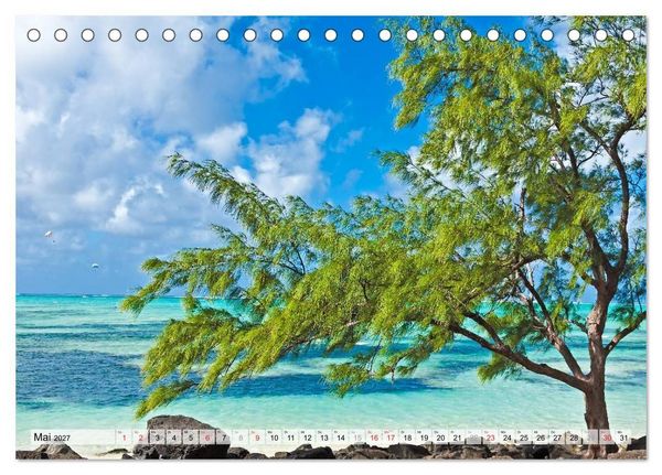 Produktbild: Mauritius - Perle im Indischen Ozean (Tischkalender 2027 DIN A5 quer), CALVENDO Monatskalender