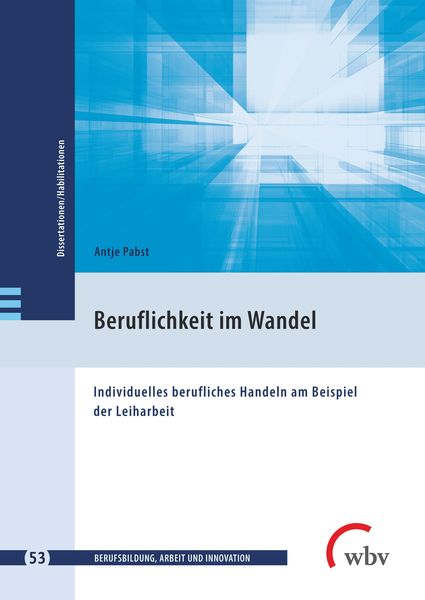 Produktbild: Beruflichkeit im Wandel