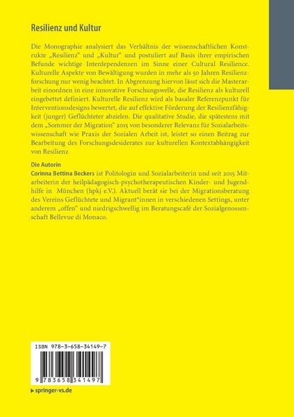 Produktbild: Resilienz und Kultur