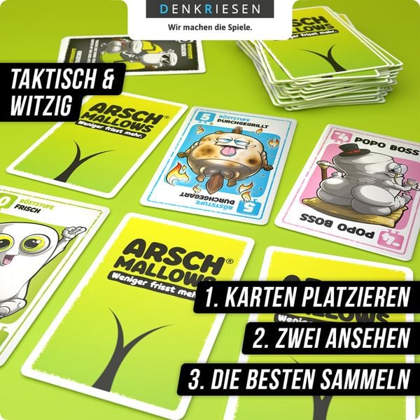 Produktbild: DENKRIESEN - ARSCHMALLOWS&reg; - "weniger frisst mehr"