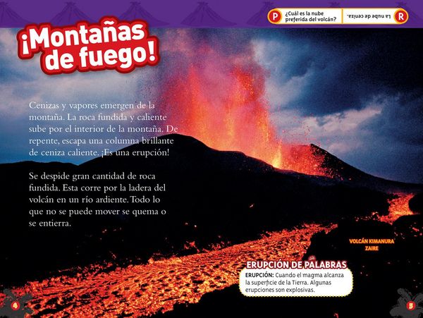 Produktbild: National Geographic Readers: Los Volcanes (L2)