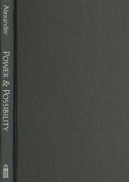 Produktbild: Alexander, E:  Power and Possibility