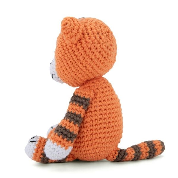 Produktbild: gr&uuml;ndl H&auml;keltier Tiger Timmy, N&auml;hset, H&auml;kelset