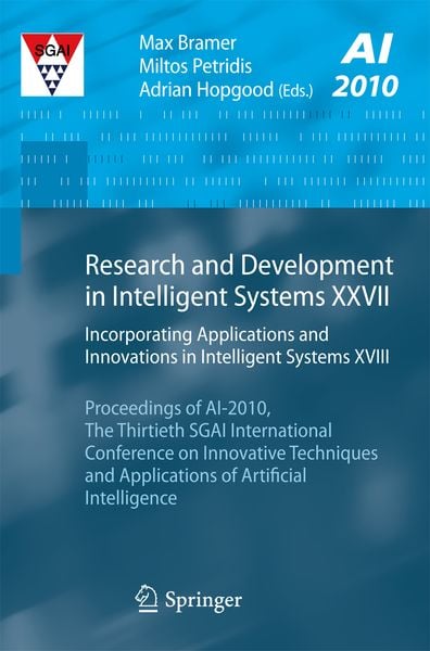 Produktbild: Research and Development in Intelligent Systems XXVII