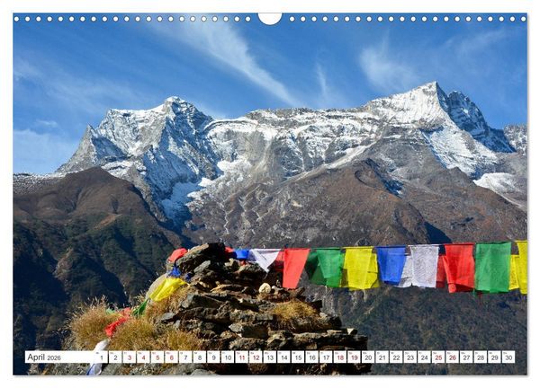 Produktbild: Im Reich des Sagarmatha (Wandkalender 2026 DIN A3 quer), CALVENDO Monatskalender